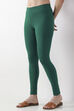 Pink Cotton Lycra Ankle Length Leggings image number 2