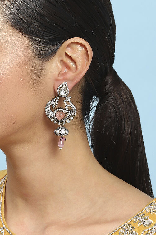 Light Pink Brass Drop & Danglers image number 1