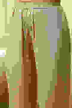 Beige Tissue Printed Unstitched Suit Set image number 3