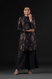 Rohit Bal Off White Cotton Silk Straight Printed Suit Set image number 8