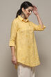 Lilac Cotton Straight Embroidered Shirt image number 5