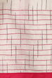 Off White Cotton Yarndyed Scarf image number 1