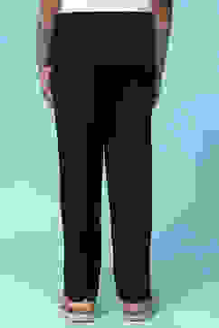 Black Cotton Lycra Skinny Jeggings image number 5