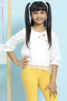 Pink Cotton Yoke Design Top image number 2