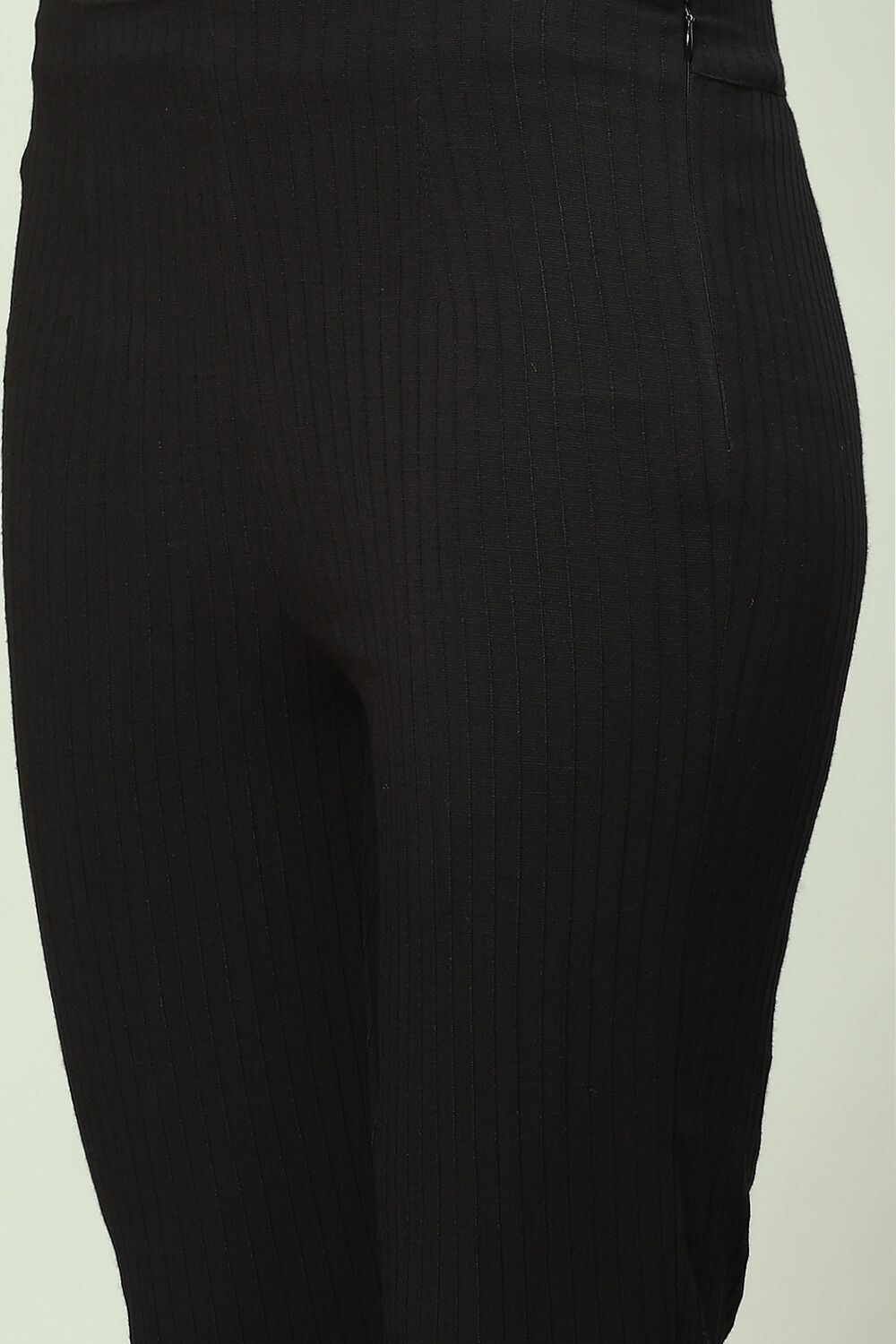 Brown Viscose Solid Pant image number 1