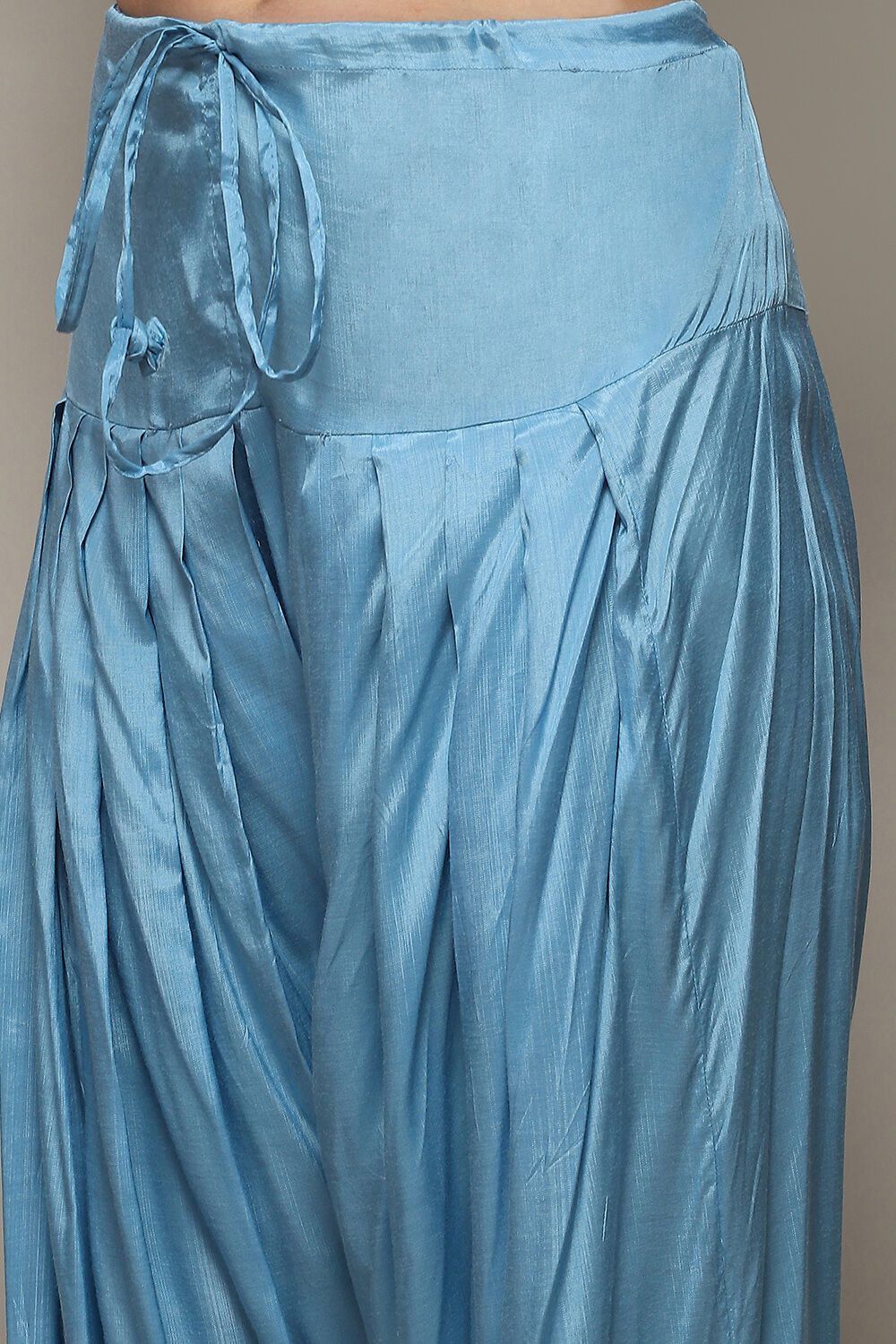 Light Pink Polyester Straight Embroidered Kurta Salwar Suit Set image number 2