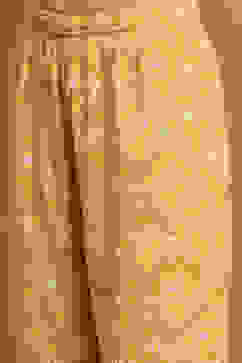 Yellow Printed Kalidar Suit Set image number 2