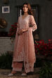 Light Green Organza Embroidered Kalidar Suit Set image number 3