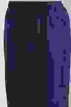 Navy Blue Viscose Rayon Straight Suit Set image number 2