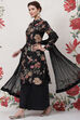 Rohit Bal Off White Cotton Silk Straight Printed Suit Set image number 5