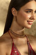 Red Brass Choker image number 1