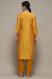 Green Cotton Unstitched Suit set image number 6
