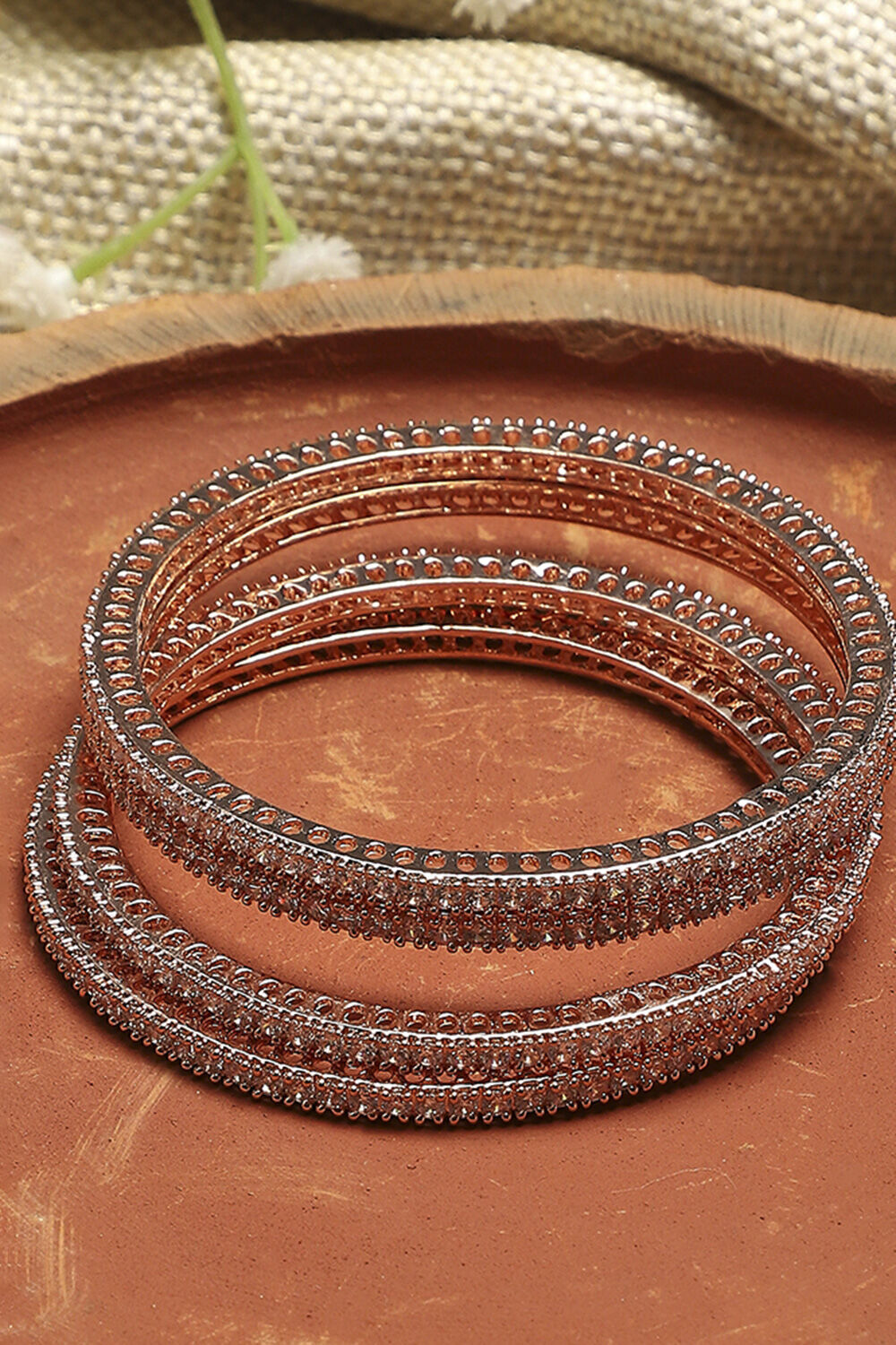 White Alloy Bangle image number 0