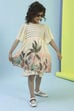 Beige Polyester Dress image number 6