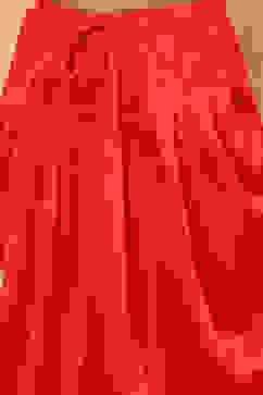 Blue and Red Cotton Printed Straight Suit Set image number 2