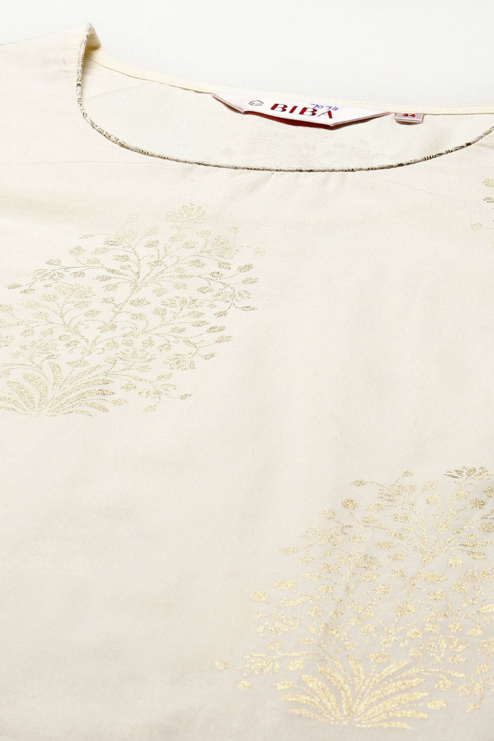 Navy Blue Cotton Straight Printed Kurta Capri Suit Set image number 1