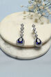 Navy Brass earrings image number 0