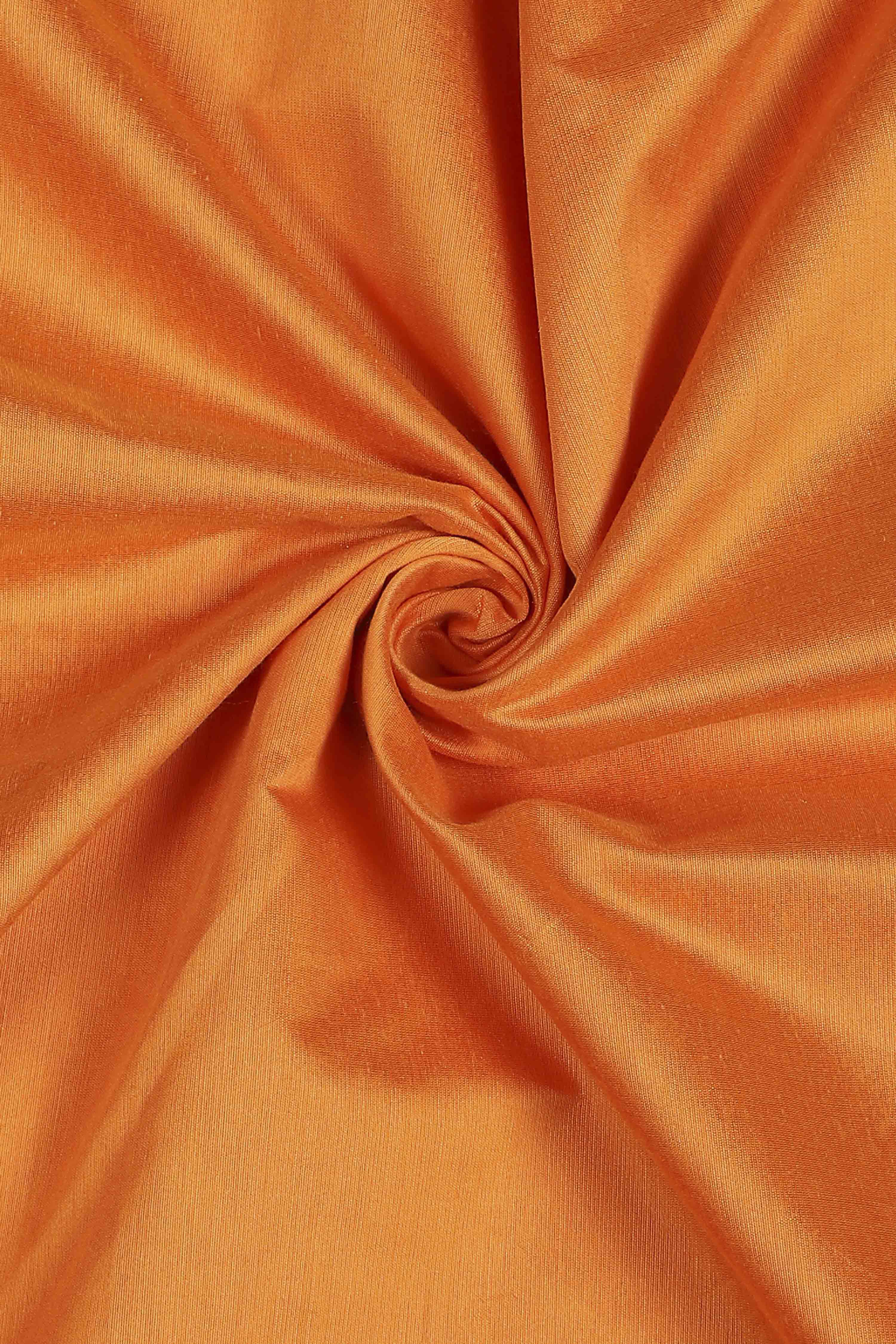 Orange  Unstitched Suit Set image number 2