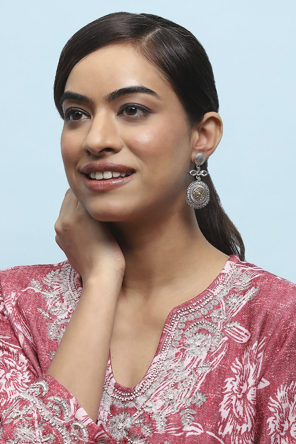 Oxid Gold Brass Drop & Danglers image number 1