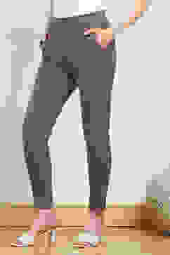 Cement Art Silk Solid Jeggings image number 2