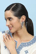 Grey Alloy Drop & Danglers image number 3