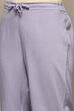 Blush Pink Rayon A-Line Suit Set image number 2