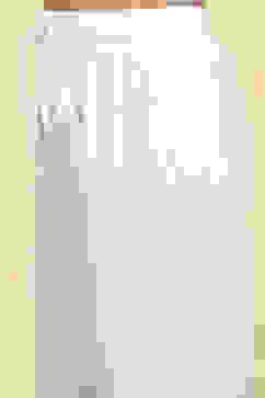 White Cotton Straight Printed Suit Set image number 2