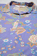 Purple Rayon Straight Printed Kurta image number 5
