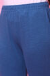 Grey Cotton Anarkali Kurta Churidar Suit Set image number 3