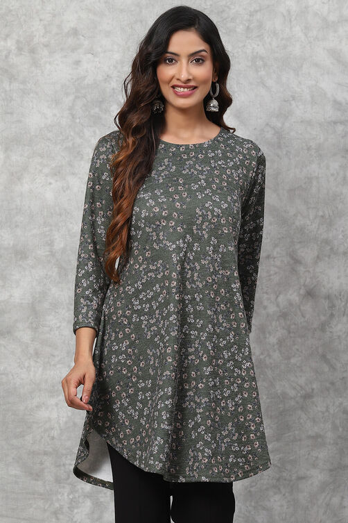 Maroon Straight Terry Rayon Kurta image number 0