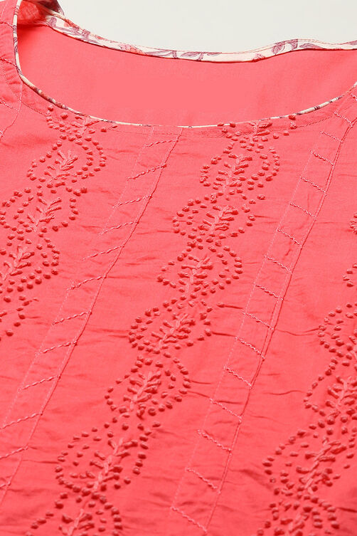Mustard Cotton Unstitched Suit Set image number 2