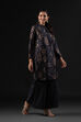 Rohit Bal Off White Cotton Silk Straight Printed Suit Set image number 5