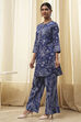 Indigo Pure Cotton Floral Co-ord Set image number 3