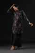 Rohit Bal Off White Cotton Silk Straight Printed Suit Set image number 7