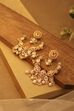 Red Brass Drop & Danglers image number 0