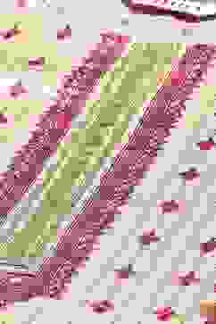 Green Silk Straight Kurta Slim Pant Suit Set image number 1