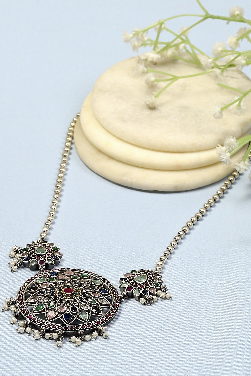 Multi Brass Necklace image number 0