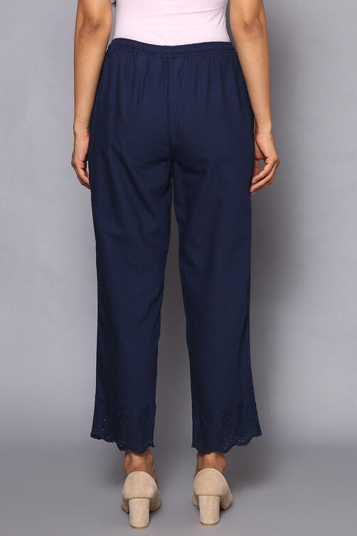Natural Cotton Ankle Length Pants image number 5