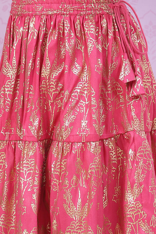 Blue Art Silk Lehenga Set image number 2