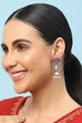 Pink Brass earrings image number 3