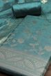 Maroon Cotton Printed Embroidered Unstitched Suit Set image number 1