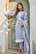 Mauve Cotton Blend Digital Print Unstitched Suit Set  image number 6