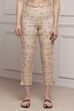Beige Rayon Pants image number 4