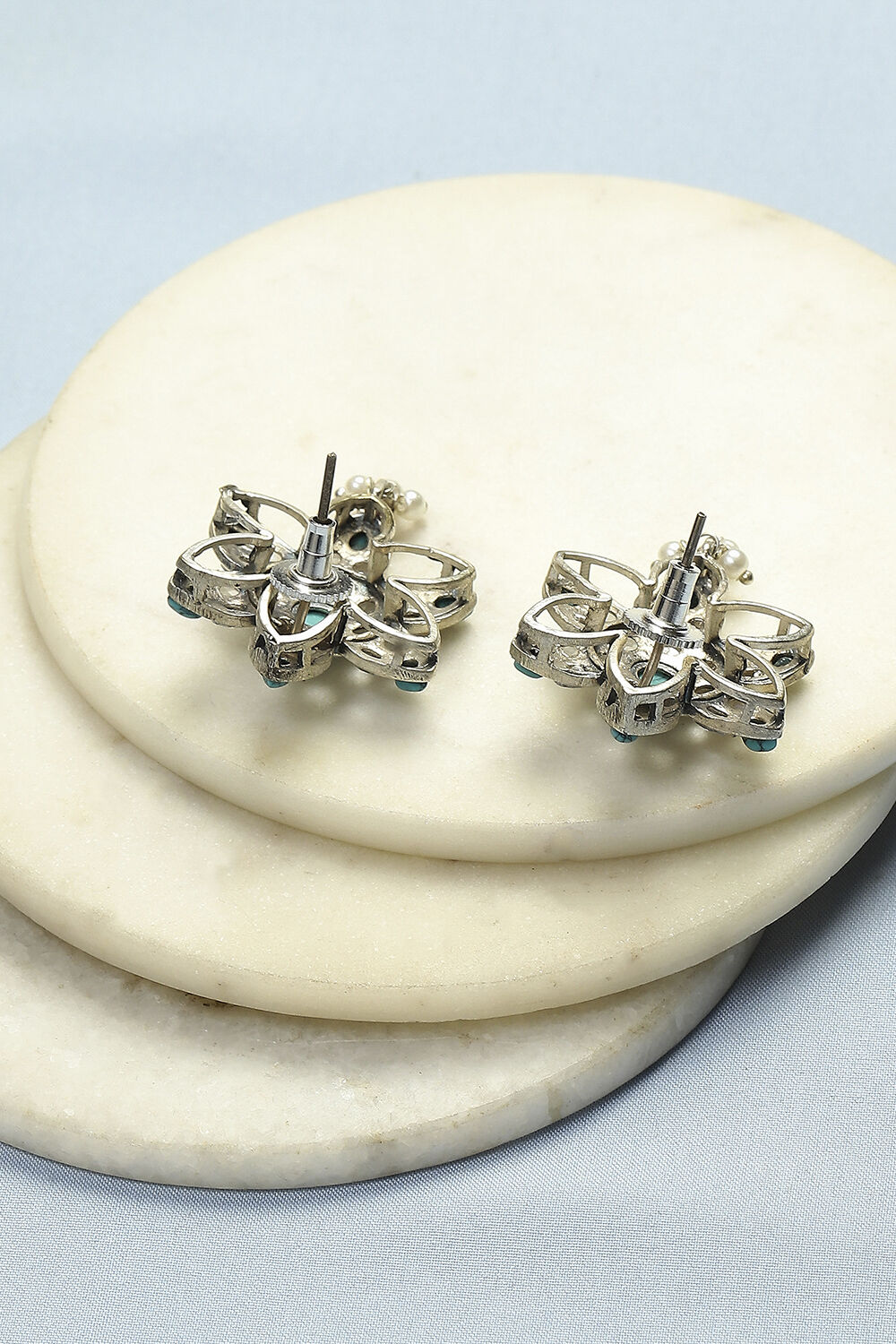 Turquoise Brass Set image number 4