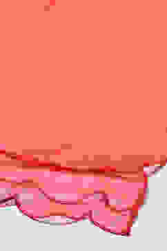 Rust Viscose & Metallic Straight Kurta Palazzo Suit Set image number 3