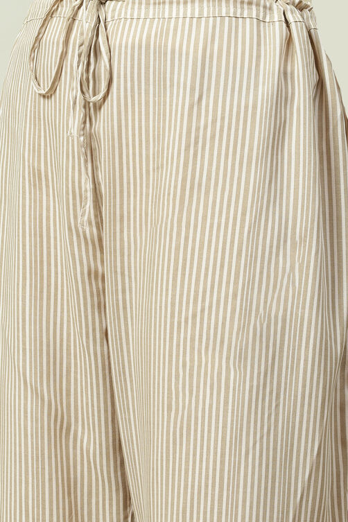 Dull Rose Rayon Straight Fusion Printed Kurta Set image number 2