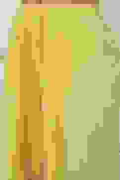 Yellow Cotton Anarkali Suit Set image number 2