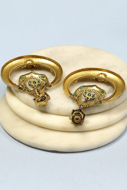 Green Alloy Drop & Danglers image number 2