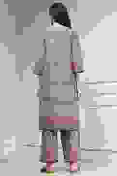 Brown Cotton Printed Straight Suit Set image number 4