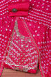 Orange Silk Blend Unstitched Suit set image number 0